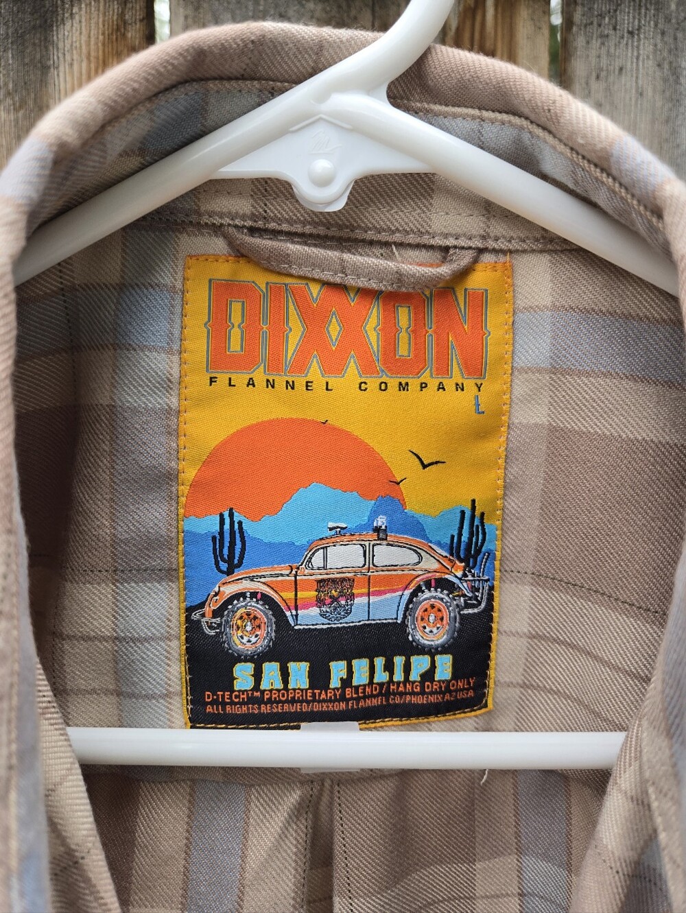 DIXXON SAN FELIPE FLANNEL